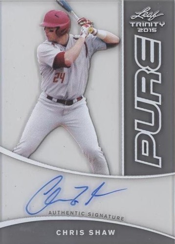 2015 Leaf Trinity - Chris Shaw #P-CS1