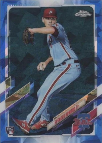 2021 Topps Chrome Sapphire Edition - Spencer Howard #244