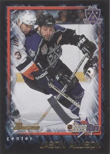 2001-02 Bowman YoungStars - Jason Allison #8