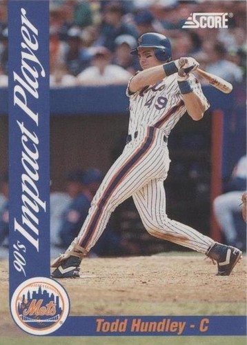 1992 Score - Todd Hundley #31