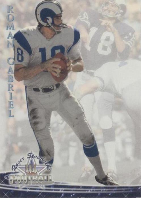1994 Ted Williams Card Company Roger Staubach's NFL Football Roman Gabriel #28