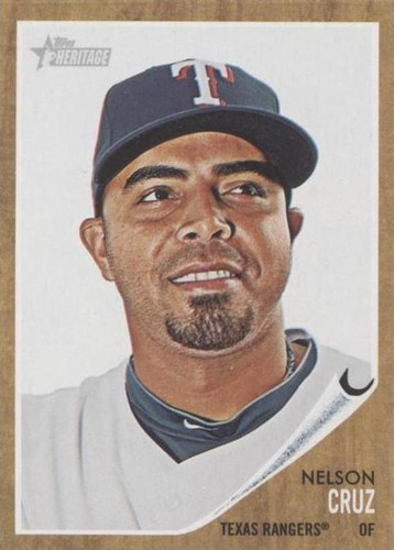 2011 Topps Heritage - Nelson Cruz #42