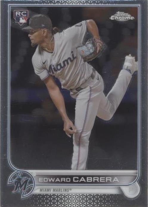 2022 Topps Chrome Sonic - Edward Cabrera #64