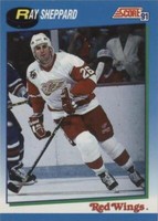 1991-92 Score Canadian - Ray Sheppard #586