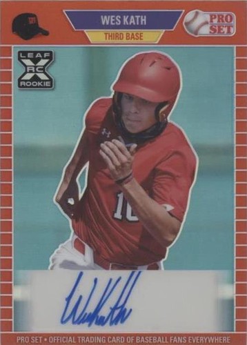 2021 Leaf Pro Set Metal - Wes Kath #PA-WK1