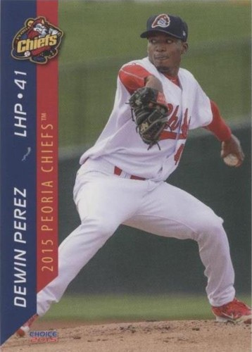 2015 Choice Peoria Chiefs - Dewin Perez #18