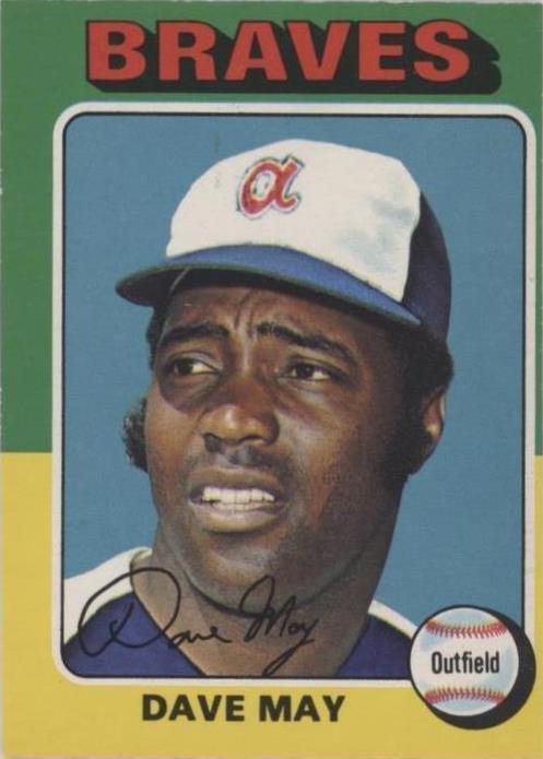 1975 O-Pee-Chee - Dave May #650