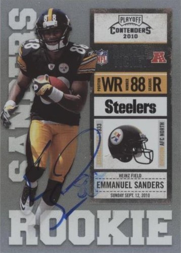 2010 Playoff Contenders Emmanuel Sanders #212