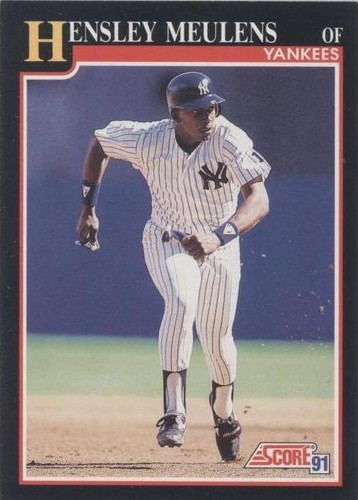 1991 Score - Hensley Meulens #828