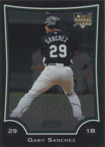 2009 Bowman Chrome - Gaby Sanchez #215