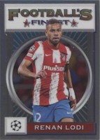 2021-22 Topps Finest Flashbacks UCL Renan Lodi #126