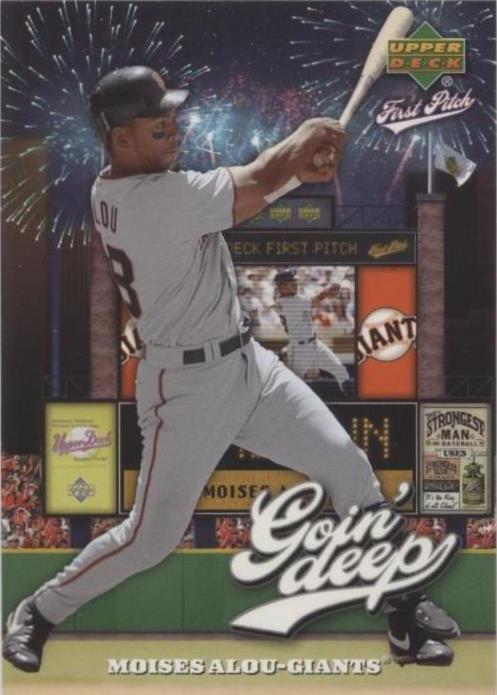 2006 Upper Deck First Pitch - Moises Alou #GD-26