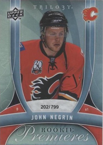 2009-10 Upper Deck Trilogy - John Negrin #150