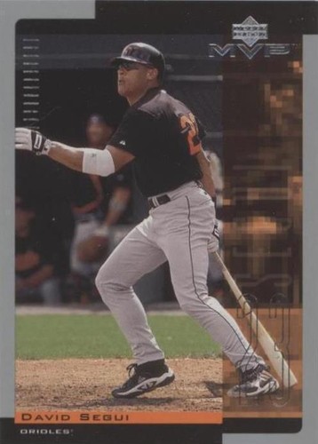 2001 Upper Deck MVP - David Segui #75