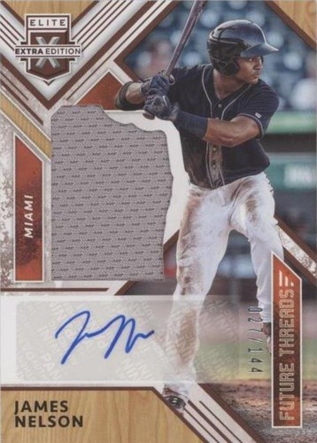 2018 Panini Elite Extra Edition - James Nelson #FTSA-JN