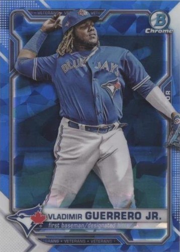 2025 Topps Chrome Sapphire Vladimir Guerrero Jr. Black