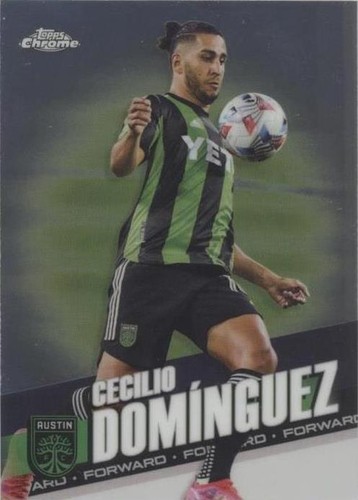2022 Topps Chrome MLS Cecilio Dominguez #162