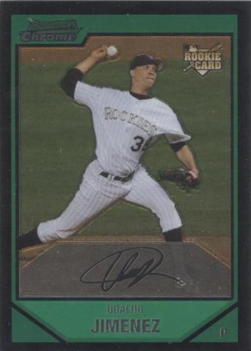 Bowman Chrome 2007 - Ubaldo Jiménez #206