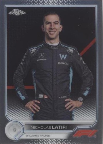 2022 Topps Chrome Formula 1 - Nicholas Latifi #51