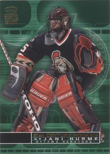 2000-01 Pacific Crown Royale - Jani Hurme #18