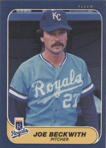 1986 Fleer - Joe Beckwith #2