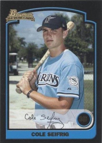 2003 Bowman Draft Picks & Prospects - Cole Seifrig #BDP67
