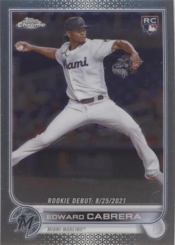 2022 Topps Chrome Update Series - Edward Cabrera #USC87