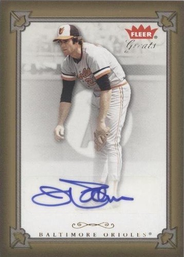 2004 Fleer Greats of the Game - Jim Palmer #GBA-JP