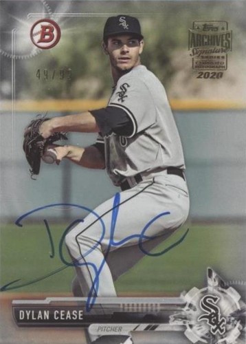 2020 Topps Archives Signature Series - Dylan Cease #17BD-BD-136