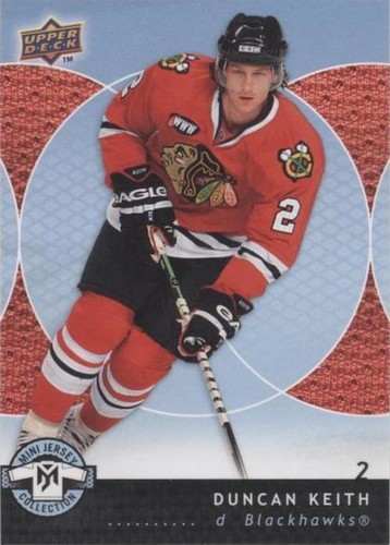 2007-08 Upper Deck Mini Jersey Collection - Duncan Keith #24