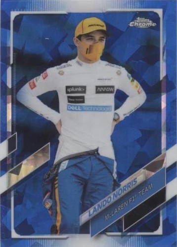 2021 Topps Chrome Sapphire Edition Formula 1 - Lando Norris #52