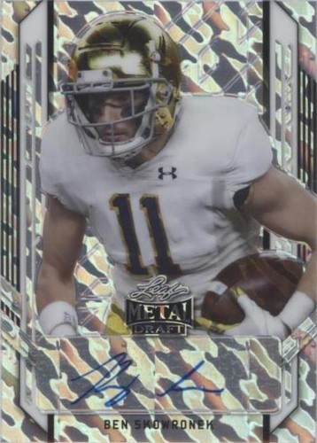 2021 Leaf Metal Draft Ben Skowronek #PA-BS1