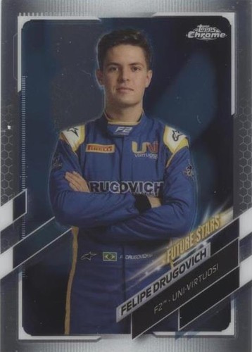 2021 Topps Chrome Formula 1 - Felipe Drugovich #60