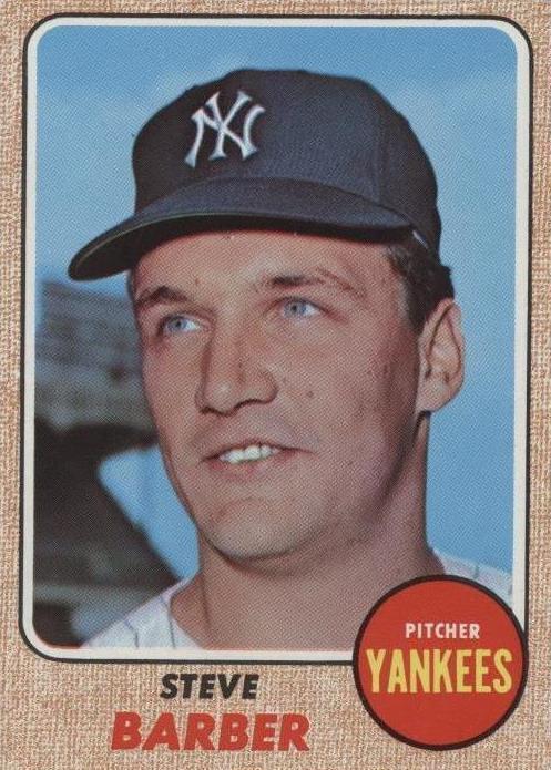 1968 Topps - Steve Barber #316