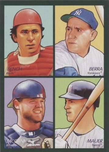 2009 Upper Deck Goudey - Brian McCann Joe Mauer Johnny Bench #35-27