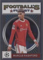 2021-22 Topps Finest Flashbacks UCL Marcus Rashford #82