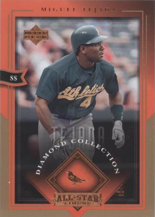 2004 Upper Deck Diamond Collection All-Star Lineup - Miguel Tejada #11