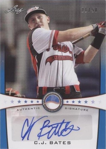 2013 Leaf Power Showcase - C.J. Bates #PSA-CJB