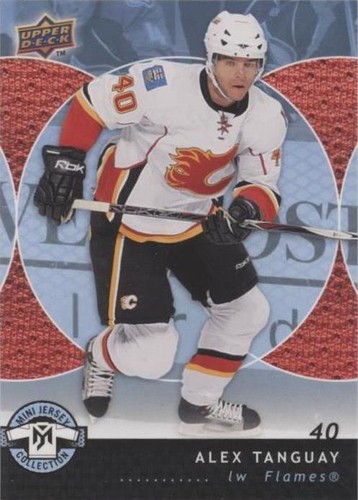 2007-08 Upper Deck Mini Jersey Collection - Alex Tanguay #17