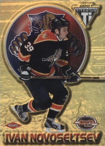 2000-01 Pacific Private Stock Titanium Draft Edition - Ivan Novoseltsev #121