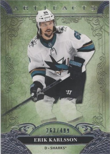 2020-21 Upper Deck Artifacts - Erik Karlsson #128