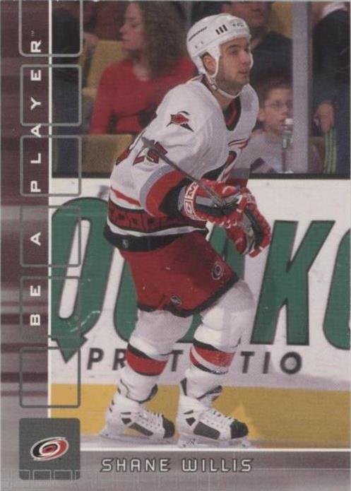 2001-02 In the Game Be A Player Memorabilia - Shane Willis #11