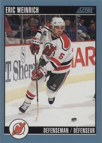 1992-93 Score Canadian - Eric Weinrich #308