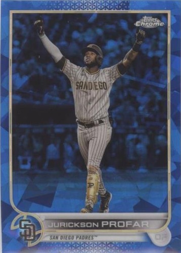 2022 Topps Chrome Update Series Sapphire Edition - Jurickson Profar #US69
