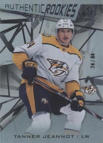 2021-22 Upper Deck SP Game Used - Tanner Jeannot #122