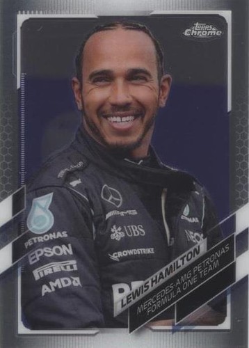2021 Topps Chrome Formula 1 - Lewis Hamilton #50