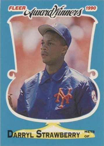 1990 Fleer Award Winners - Darryl Strawberry #38