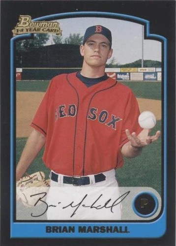 2003 Bowman Draft Picks & Prospects - Brian Marshall #BDP46