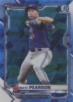 2021 Bowman Chrome Sapphire Edition - Nate Pearson #17