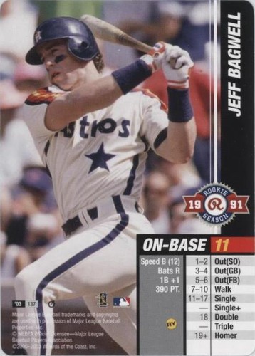 2003 MLB Showdown Trading Deadline - Jeff Bagwell #137